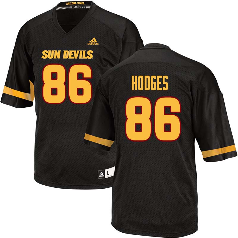 Men #86 Curtis Hodges Arizona State Sun Devils College Football Jerseys Sale-Black